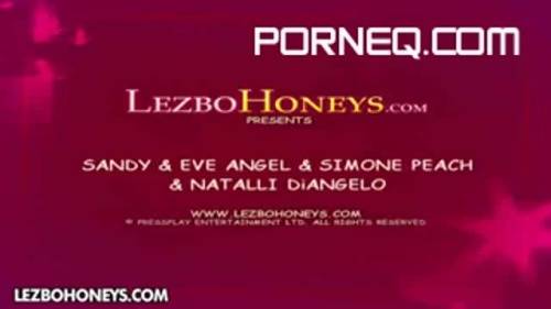 Check out this hot lesbian foursome! Eve Angel, Simone - new.porneq.com on pornlista.com